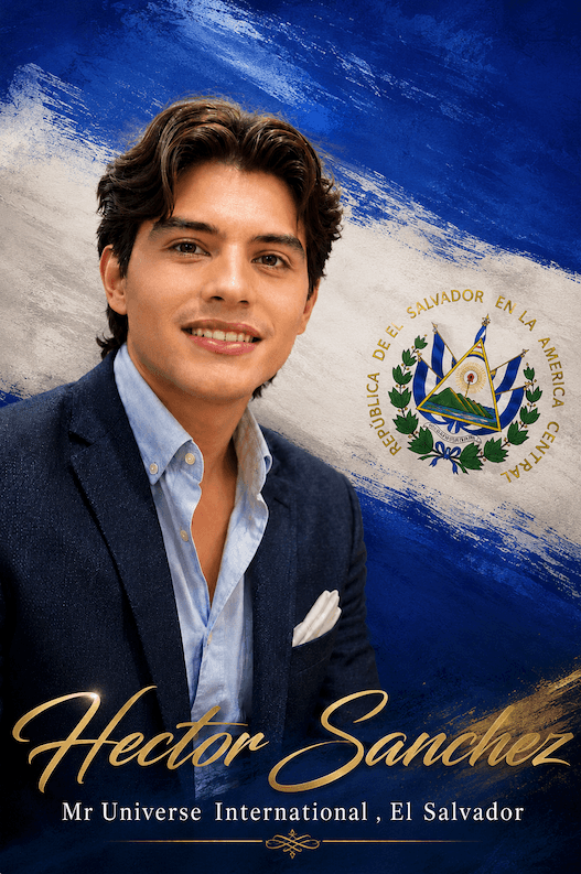 Hector Sanchez, Mr Universe International, El Salvador